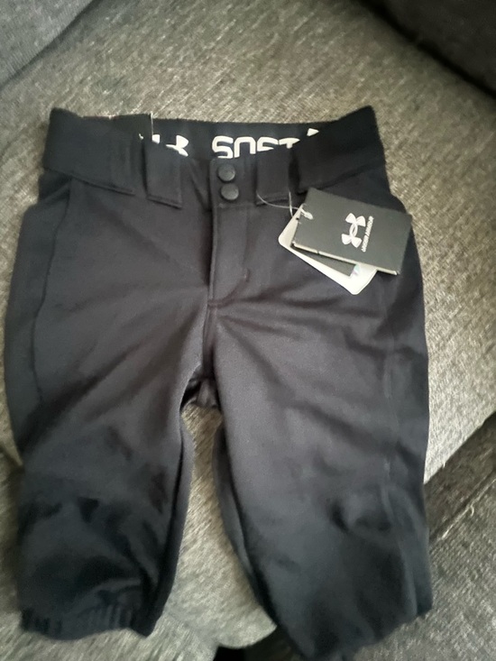 Under Armour Other - Under Armour Youth YXS Baseball Softball Knicker Pants Black Cropped